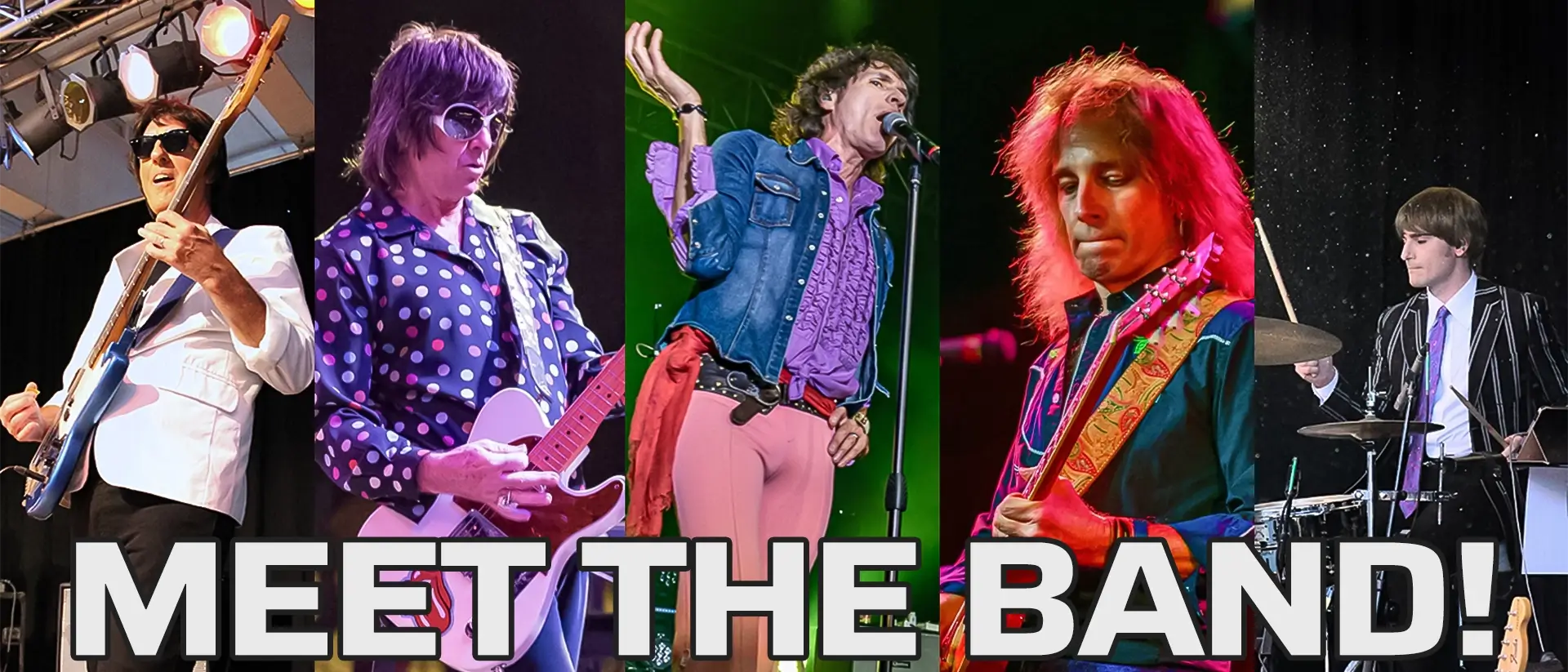 Learn more about the band members of Jumping Jack Flash