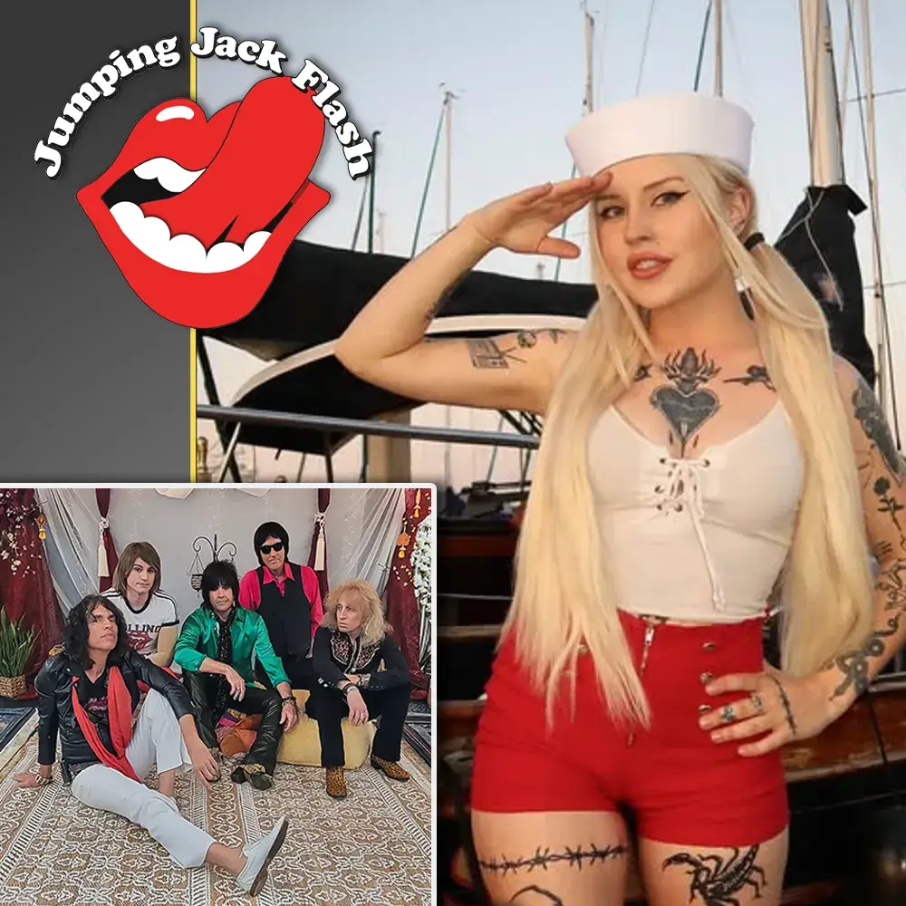 Influencer Lindy Lenix stumbles upon a Jumping Jack Flash concert on Catalina Island.